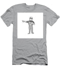 1 American Football Official Cartoon Black and White Aloysius Patrimonio T-Shirt