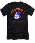 1 American Football Planet Vintage Rugby Ball Martin Perzul T-Shirt