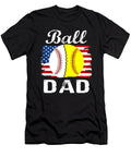 1 Ball Dad Baseball Softball Dhbubble T-Shirt