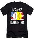 1 Ball Daughter Baseball Softball Dhbubble T-Shirt