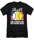 1 Ball Grandson Baseball Softball Dhbubble T-Shirt