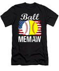 1 Ball Memaw Baseball Softball Dhbubble T-Shirt