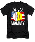1 Ball Mommy Baseball Softball Dhbubble T-Shirt