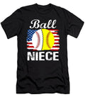 1 Ball Niece Baseball Softball Dhbubble T-Shirt