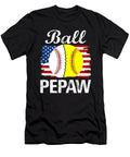 1 Ball Pepaw Baseball Softball Dhbubble T-Shirt
