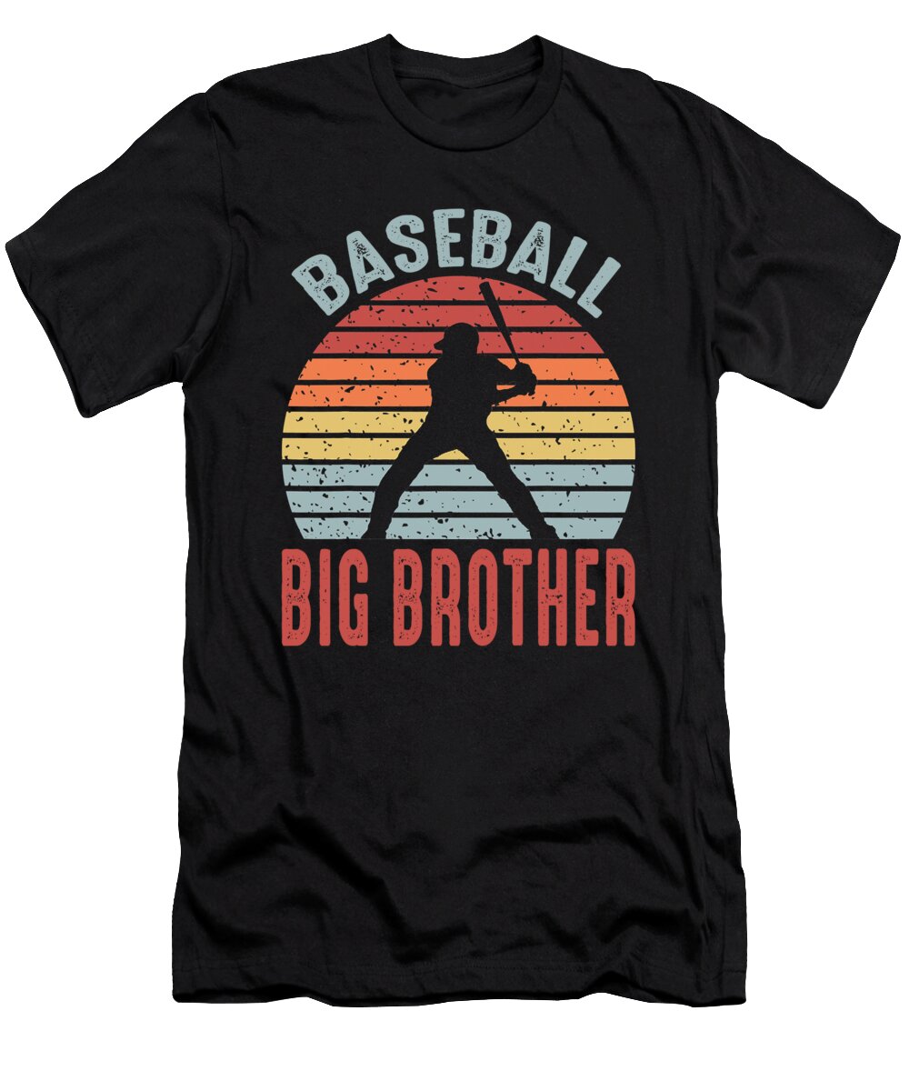 1 Baseball Big Brother Fathers Day Dhbubble T-Shirt