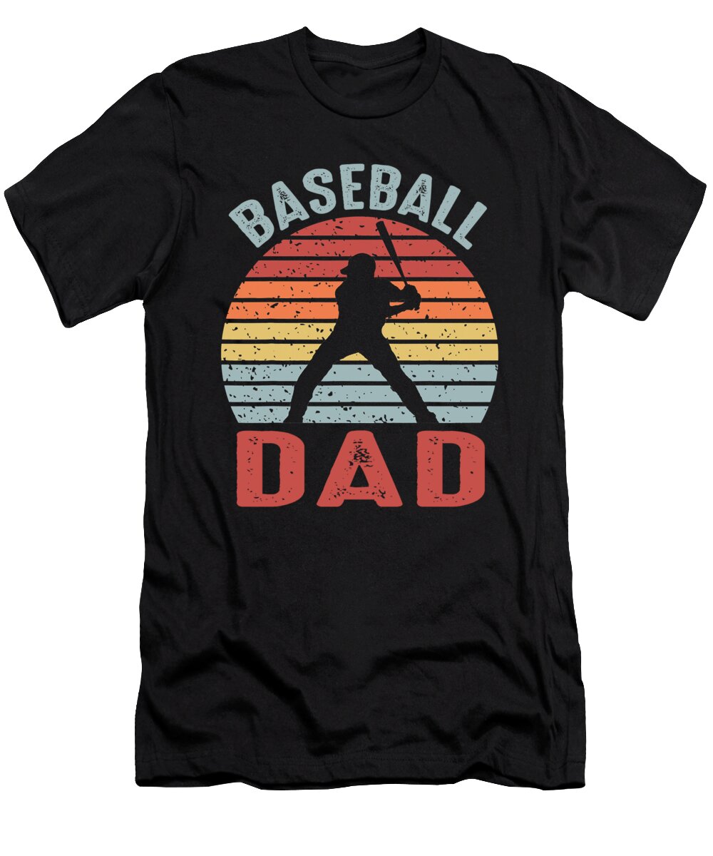 1 Baseball Dad Fathers Day Dhbubble T-Shirt