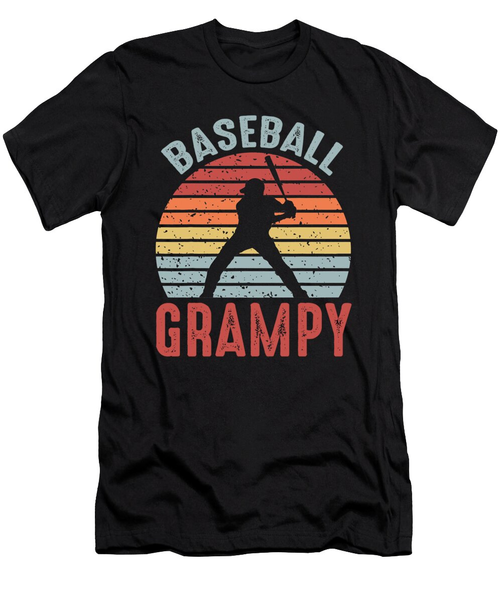 1 Baseball Grampy Fathers Day Dhbubble T-Shirt