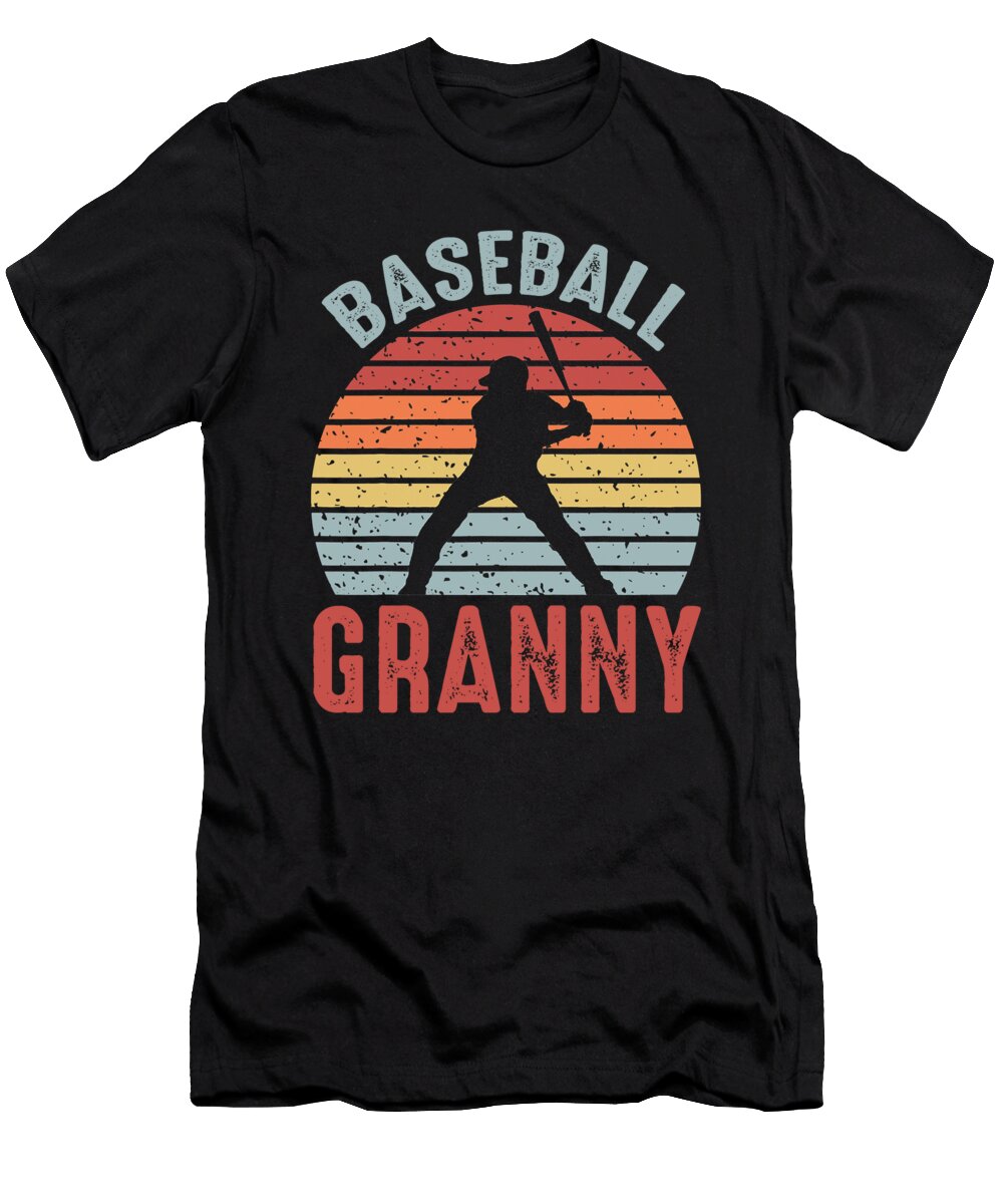 1 Baseball Granny Fathers Day Dhbubble T-Shirt