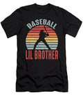 1 Baseball Lil Brother Fathers Day Dhbubble T-Shirt