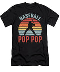 1 Baseball Pop Pop Fathers Day Dhbubble T-Shirt