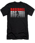 1 Baseball Sports Catcher Pitcher Bat Funny Gift Tshirtconcepts Marvin Poppe T-Shirt