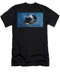 1 Carolina Panthers Football Helmet Kevin Walker and Pixel Reverie T-Shirt