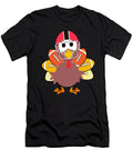 1 Cool Thanksgiving Football Gobble Player Turkey Wearing Sunglasses Helmet Sports Rugby American Football Lover Gift for Boys Kids Sifou Store T-Shirt