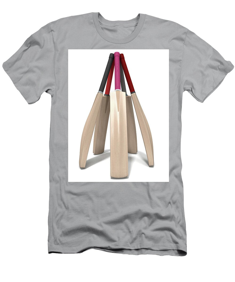 1 Cricket Bat Circle Allan Swart T-Shirt