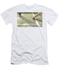 1 Cricket Pitch Ball and Wickets Allan Swart T-Shirt
