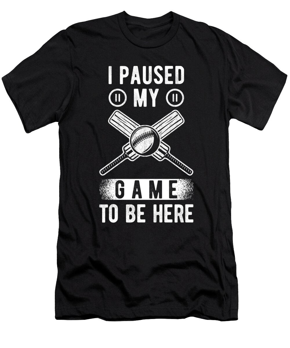 1 Cricket Quote Funny Cricket Player Manuel Schmucker T-Shirt