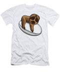 1 Cute Sloth Sleeps on a Rugby Ball Mister T-Shirt