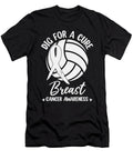 1 Dig for Cure Ribbon Volleyball Breast Cancer Natalie Lidford T-Shirt