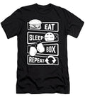 1 Eat Sleep Box Repeat Boxing Boxer Uppercut Jab Mister T-Shirt