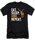 1 Eat Sleep Uwr Repeat Uwr Scuba Diver Underwater Rugby Marco Rothe T-Shirt