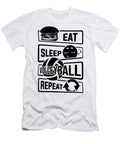 1 Eat Sleep Volleyball Repeat Ball Sports Team Mister T-Shirt