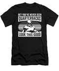 1 Football Quarterbacks Security Funny Good Looking Player Sports Toms Store T-Shirt