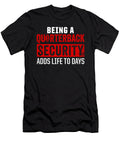 1 Football Quarterbacks Security Life Player Sports Toms Store T-Shirt