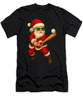 1 Funny Baseball Christmas Baseball Player Xmas Natalie Lidford T-Shirt