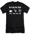 1 Funny Cricket Athlete Sports My Plan for Today Lukas Davis T-Shirt