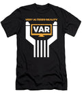 1 Funny Soccer Referee Gift Var Video Assistant Martin Hicks T-Shirt