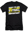 1 Funny Softball Batter Pitcher Catcher Softball Crazy Squirrel T-Shirt