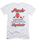 1 Hockey Fan Gift Puck the Halls with Lots of Slapshots Hockey Humor Kanig Designs T-Shirt