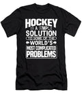 1 Hockey Lover Gift Hockey Simple Solution to Complicated Problems Hockey Player Kanig Designs T-Shirt