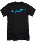 1 Hockey Player Heartbeat Eq Designs T-Shirt