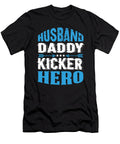 1 Husband Daddy Kicker Hero Steven Zimmer T-Shirt