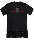 1 Ice Hockey Heartbeat Sports Ice Hockey Player Gift Thomas Larch T-Shirt