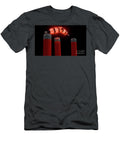 1 Illuminated Cricket Wicket Stumps Allan Swart T-Shirt