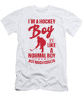 1 Im a Hockey Boy Like a Normal Boy Ice Hockey Toms Store T-Shirt