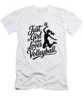 1 Just a Girl Who Loves Volleyball Joanna Redesiuk T-Shirt