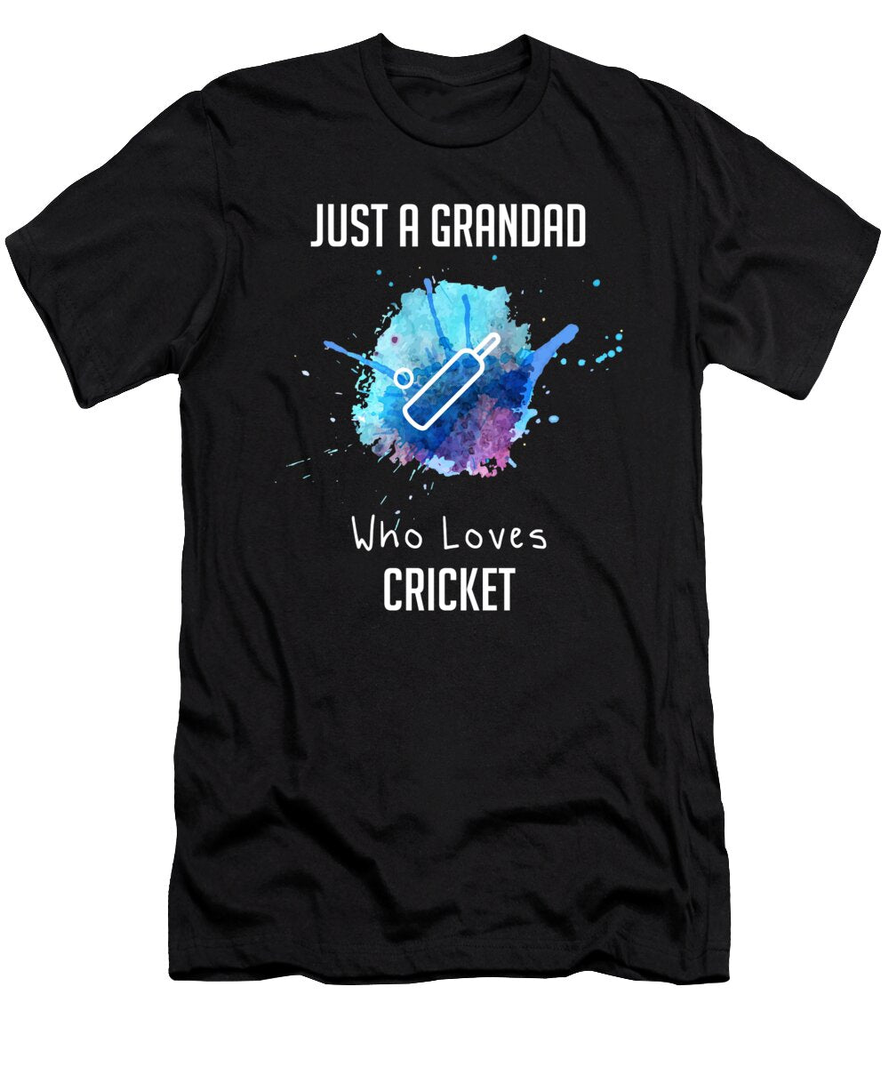 1 Just a Grandad Who Loves Cricket Cynto T-Shirt