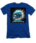 1 Miami Dolphins Football Helmet Kevin Walker and Pixel Reverie T-Shirt