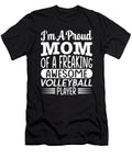 1 Mom of a Freaking Awesome Volleyball Player Steven Zimmer T-Shirt