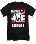 1 My Favorite Baseball Player Calls Me Gigi Baseball USA Flag Dhbubble T-Shirt