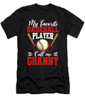1 My Favorite Baseball Player Calls Me Granny Baseball Dhbubble T-Shirt