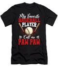 1 My Favorite Baseball Player Calls Me Paw Paw Baseball Dhbubble T-Shirt