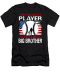 1 My Favorite Player Calls Me Big Brother Baseball USA Flag Dhbubble T-Shirt