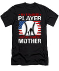 1 My Favorite Player Calls Me Mother Baseball USA Flag Dhbubble T-Shirt