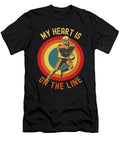 1 My Heart Is on the Line Football Offense Tinh Tran Le Thanh T-Shirt
