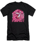 1 Pink Out Volleyball Pink Ribbon Breast Cancer Natalie Lidford T-Shirt